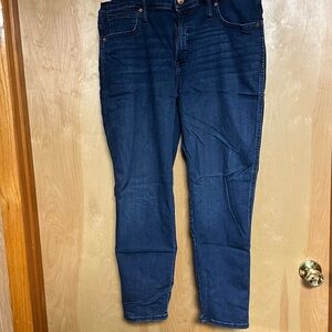 Madewell Dark Blue Women Stovepipe Jeans